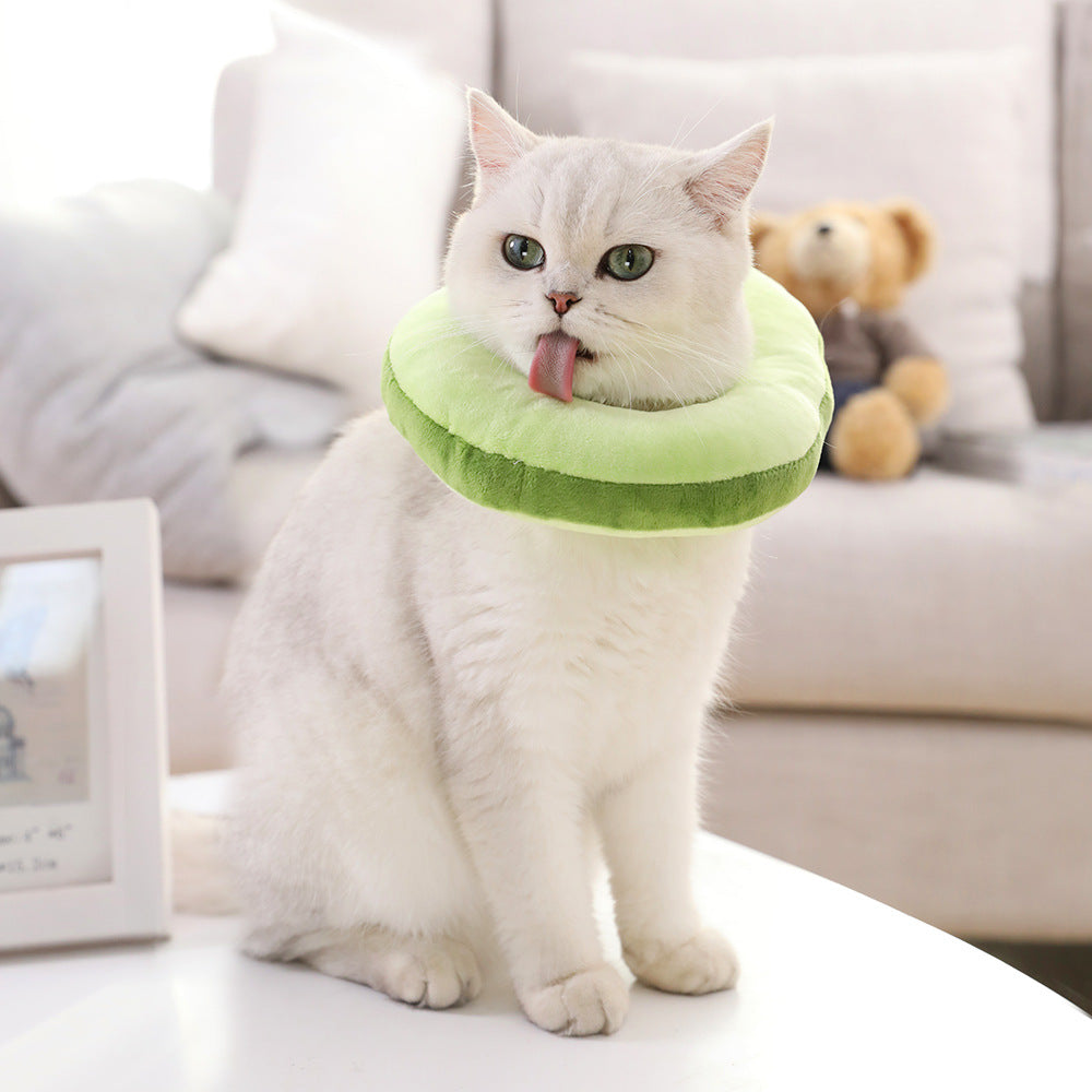 Plush Cartoon Pet Collar