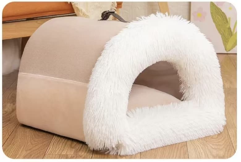 New Splice Portable Pet Nest Portable Autumn And Winter Warm Dog Nest Moisture-proof Long Fur Cat Nest Cross Border Pet Nest
