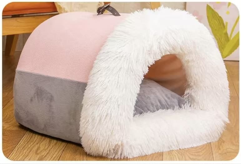 New Splice Portable Pet Nest Portable Autumn And Winter Warm Dog Nest Moisture-proof Long Fur Cat Nest Cross Border Pet Nest